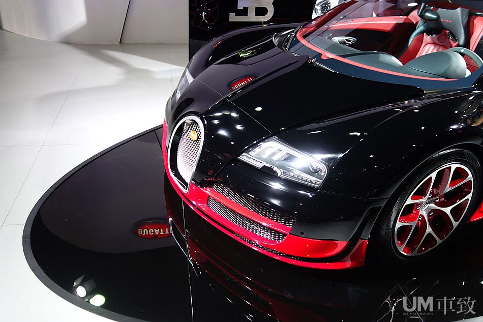 布加迪威速vitesse亮相广州车展
