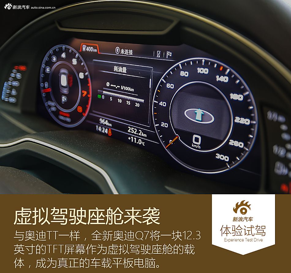 试全新奥迪Q7