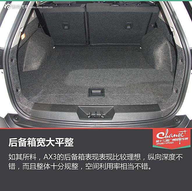 静态体验东风风神AX3