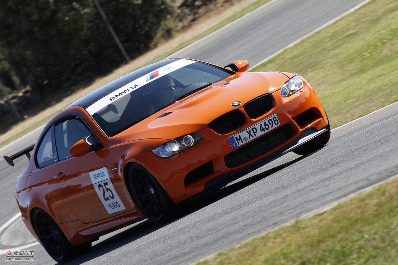 bmw m3 gts 动态实拍