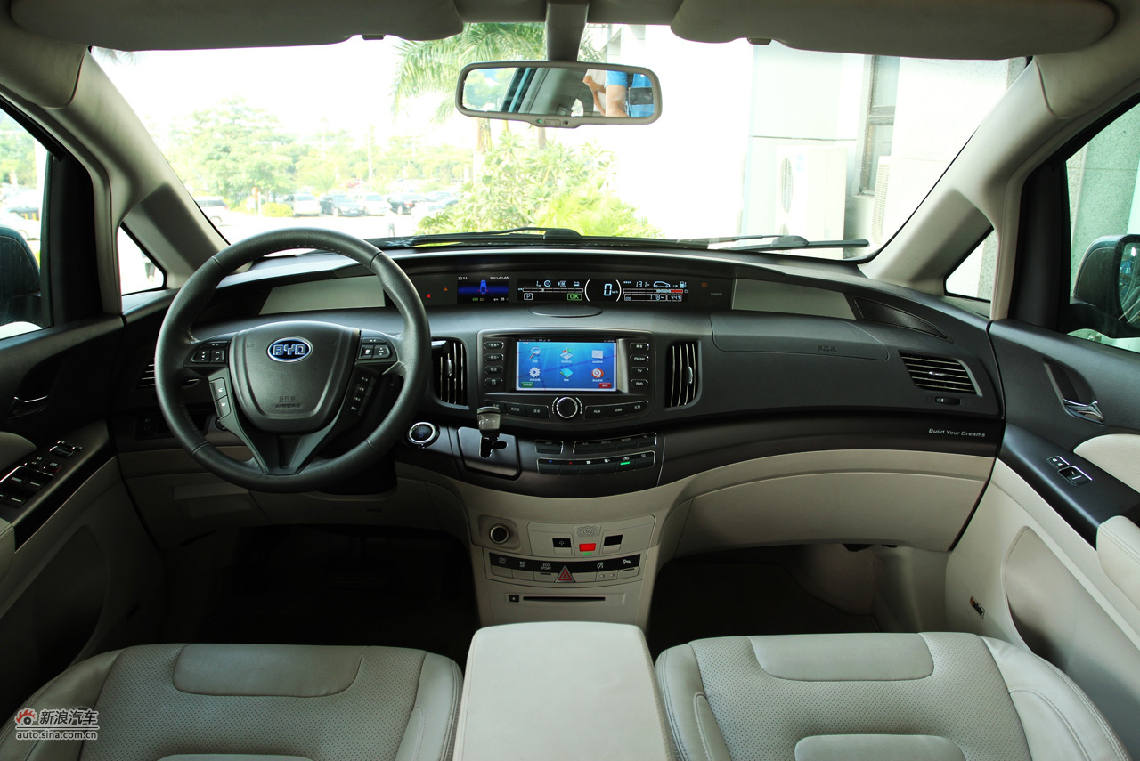 比亚迪e6 cvt纯电动车_比亚迪e6内饰图片9912063_汽车图库_新浪汽车