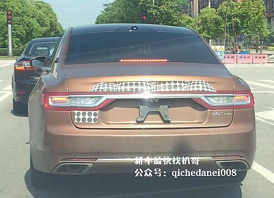 林肯Continental国内谍照