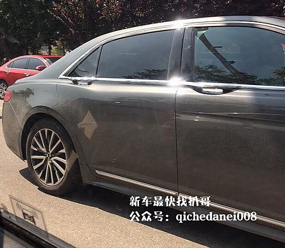 林肯Continental国内谍照