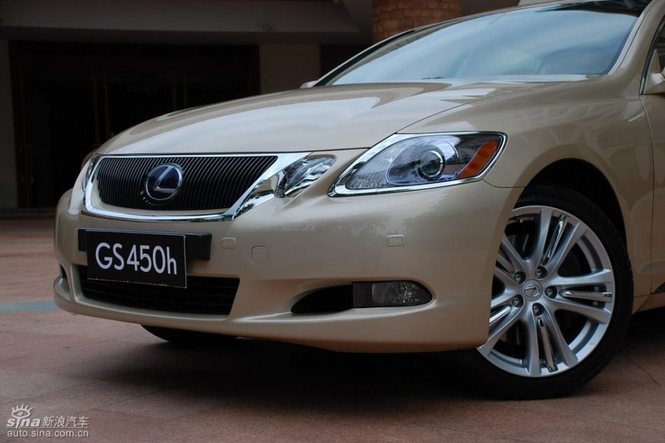 雷克萨斯gs450h外观实拍图