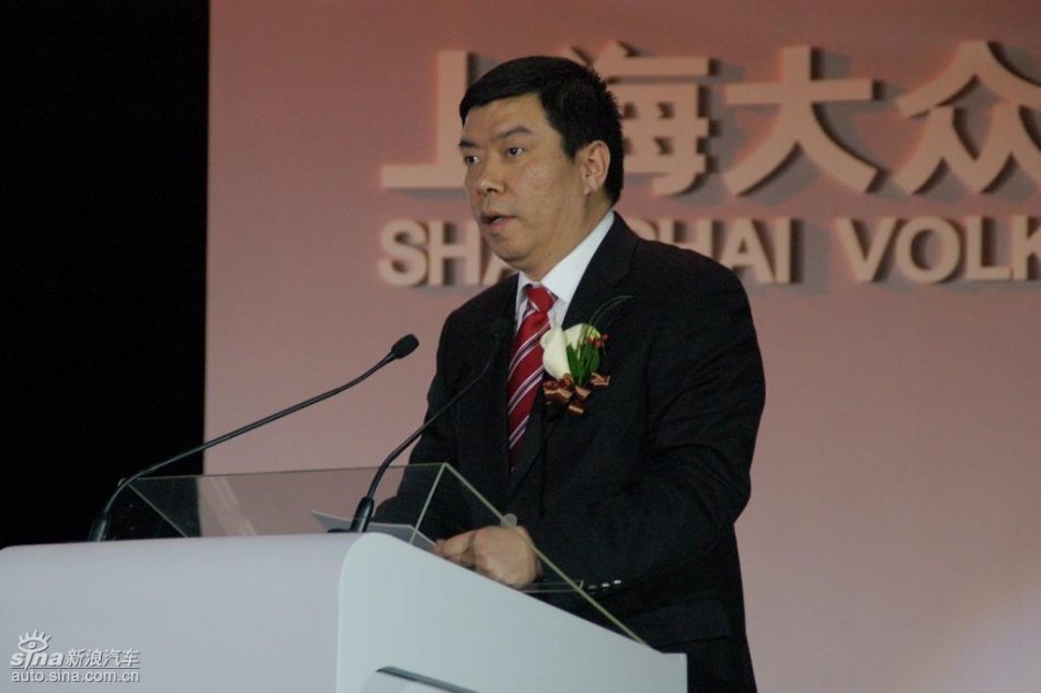 上海大众汽车有限公司总经理刘坚宣布新领驭价格
