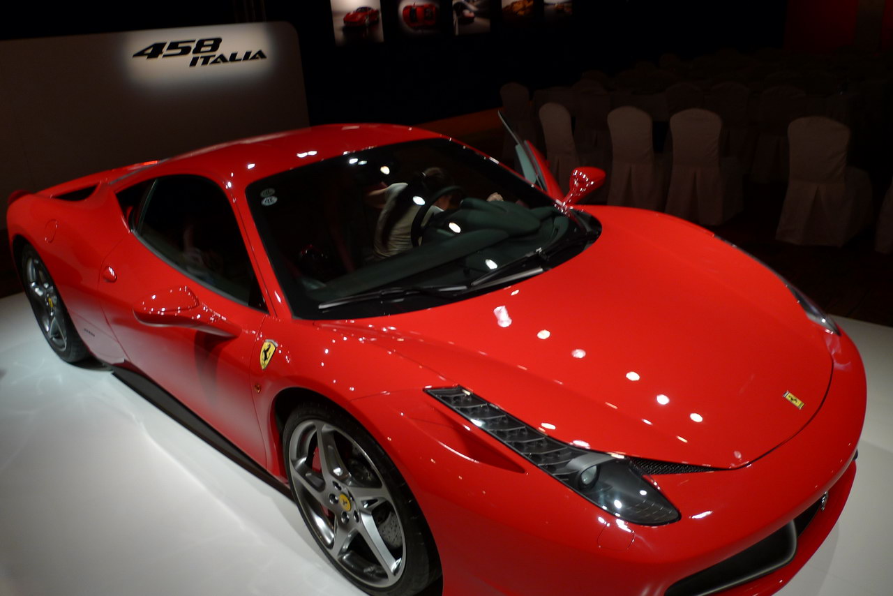 法拉利458italia实拍图
