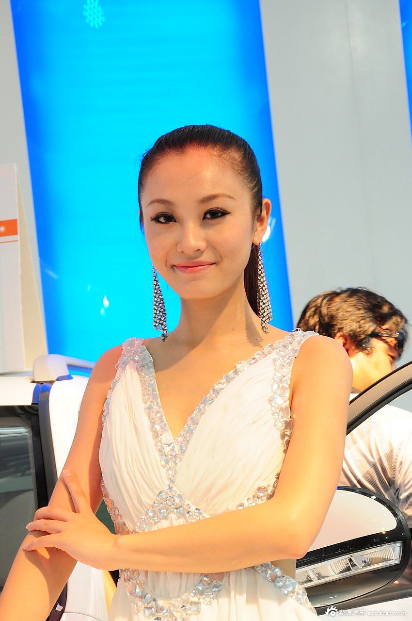 2012银川车展美女模特高清图