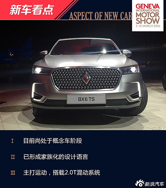 宝沃BX6 TS概念车