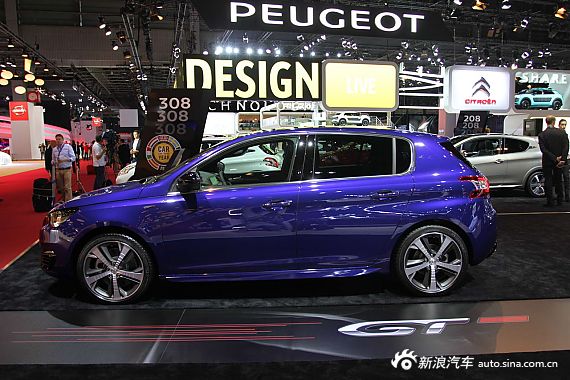 2015款标致308GTI巴黎车展实拍