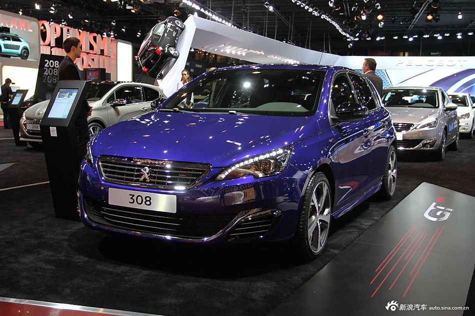 2015款标致308GTI巴黎车展实拍
