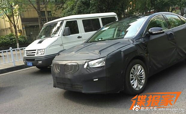 吉利新款博瑞谍照曝光 或换DCT变速箱？