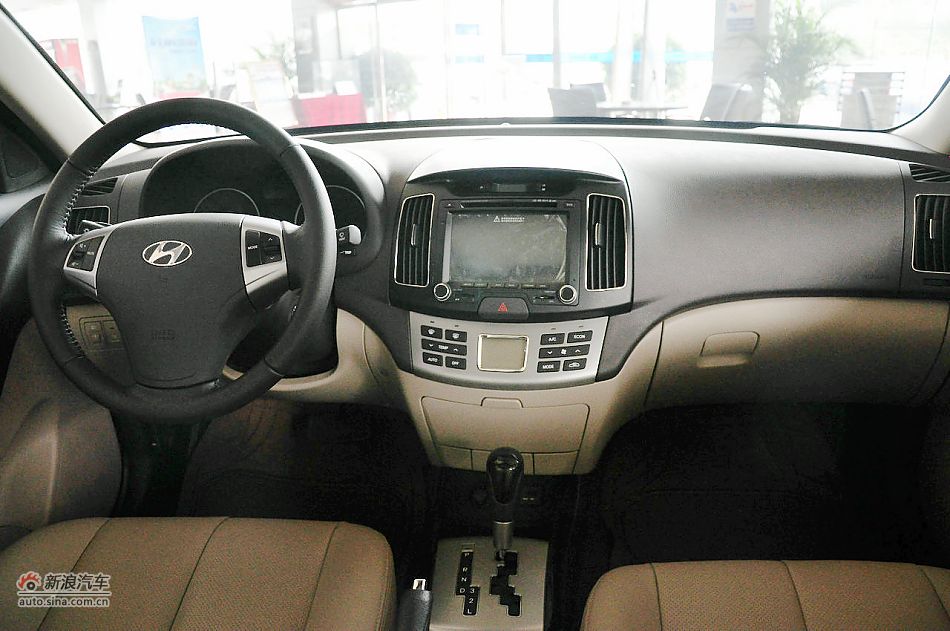 2011款北京现代悦动1.6l自动豪华型内饰功能_新浪汽车_新浪网