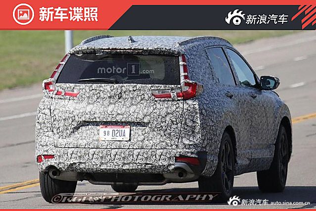 曝本田新CR-V谍照