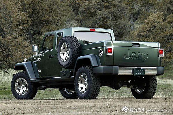 惊！Jeep牧马人皮卡要量产了
