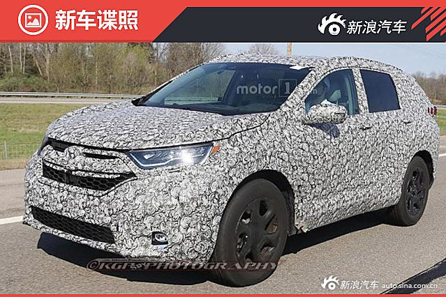 曝本田新CR-V谍照