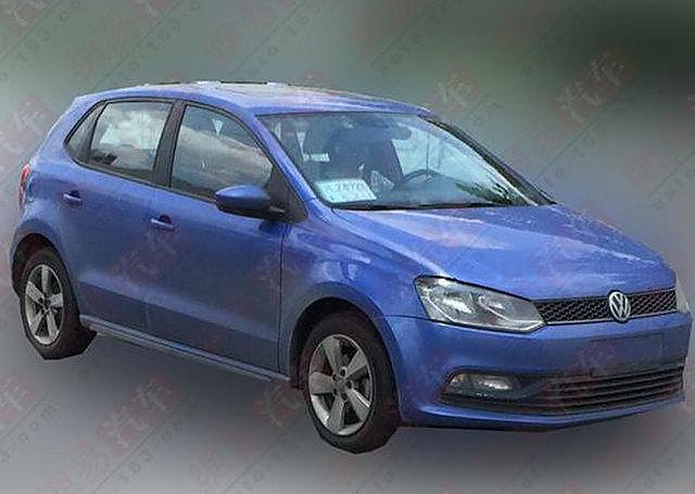 上汽大众新款POLO谍照首次曝光