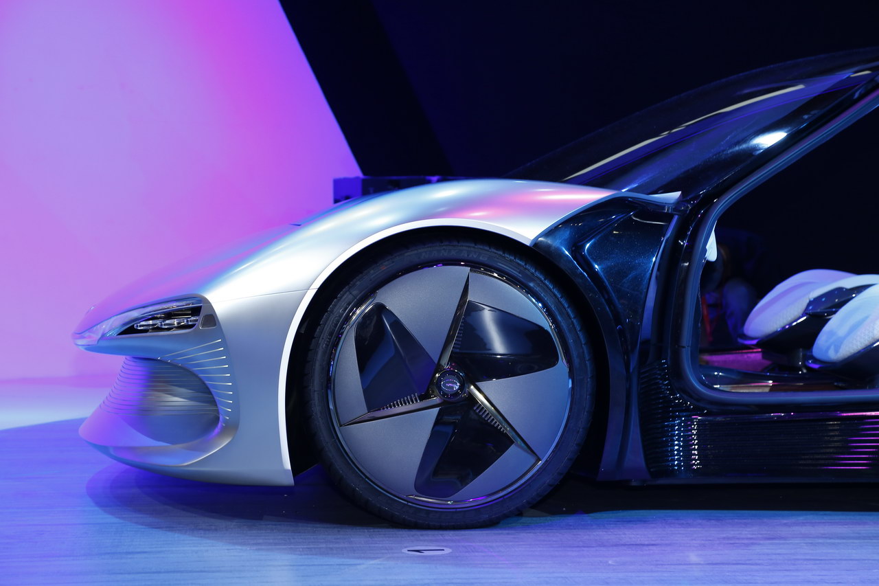 广州车展新车实拍:广汽电动enlight概念车