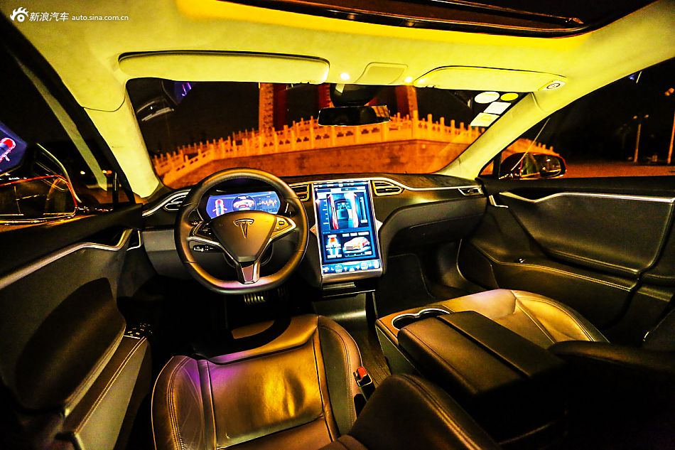 特斯拉MODEL S P85D试车高清大片