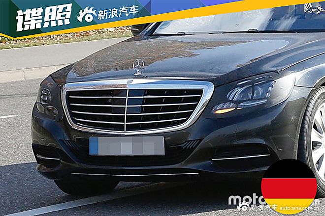 奔驰新款S级谍照