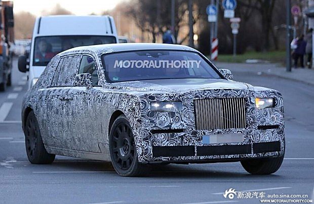 新一代劳斯莱斯幻影谍照