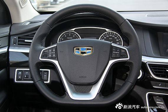 新浪汽车实拍吉利博瑞