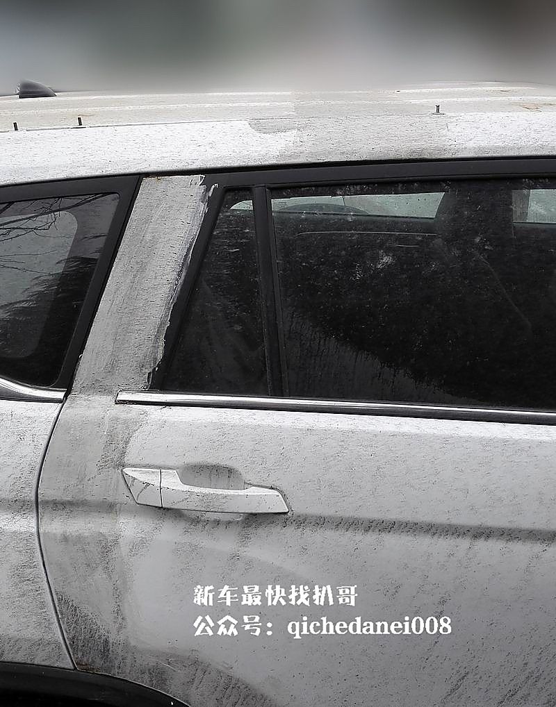 长安CS85测试车谍照