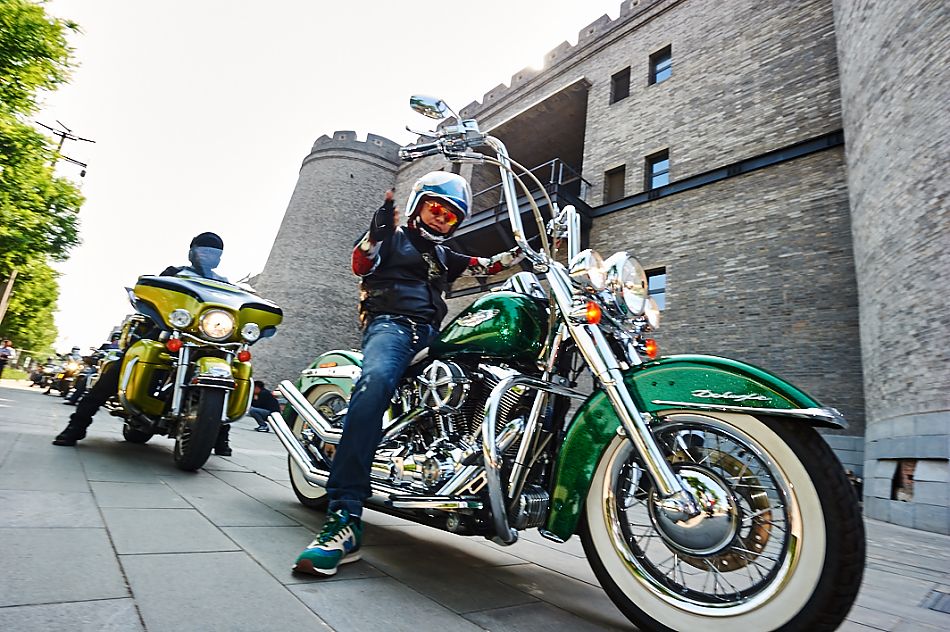 中国,天津 (2015年5月25日) - 历时近一年的准备,哈雷戴维森