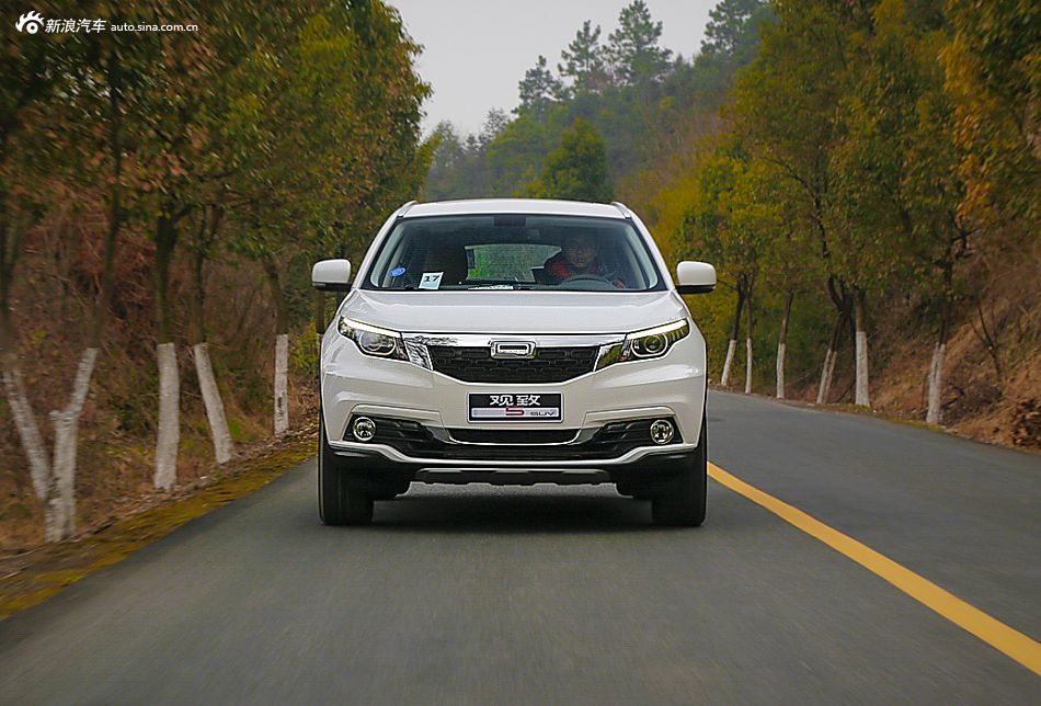试驾观致5 SUV