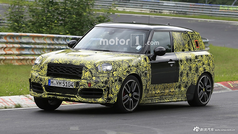新MINI JCW COUNTRYMAN谍照