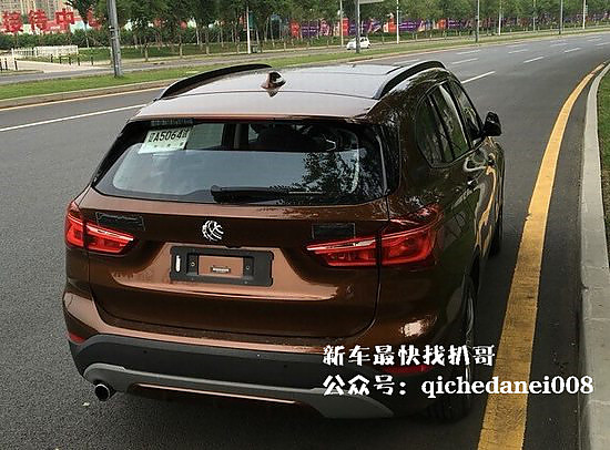 宝马X1插电版谍照