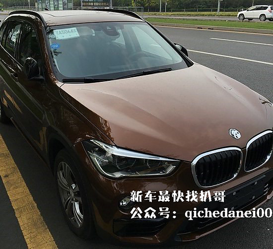 宝马X1插电版谍照