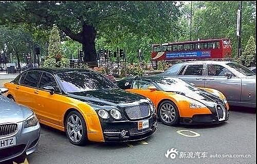 布加迪怎么了.还不是山寨中国的出租车