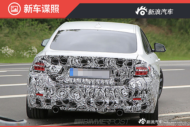 新款宝马4系谍照曝光 或年底上市