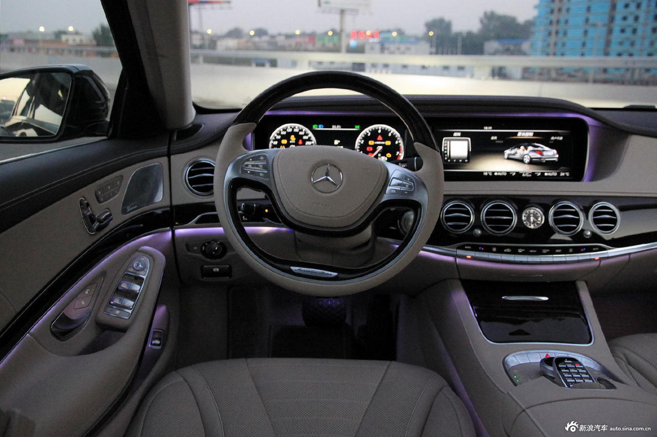 2014款奔驰s500l_奔驰s级内饰图片32233280_汽车图库_新浪汽车_新浪网