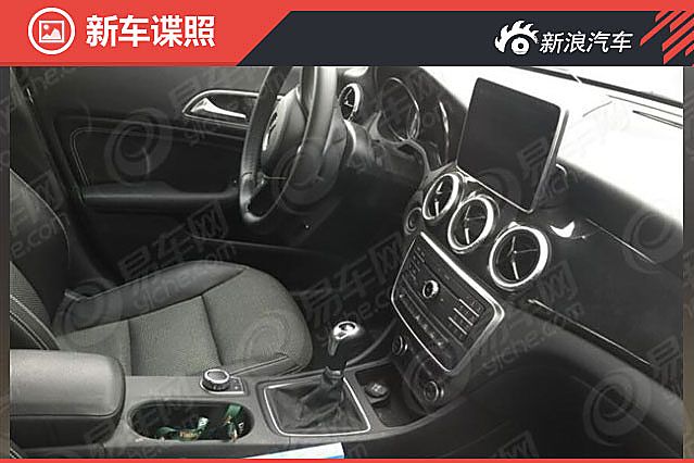 奔驰CLA手动车型谍照曝光