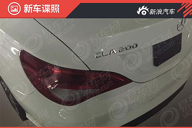 奔驰CLA手动车型谍照曝光