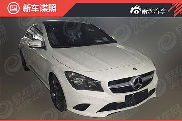 奔驰CLA手动车型谍照曝光