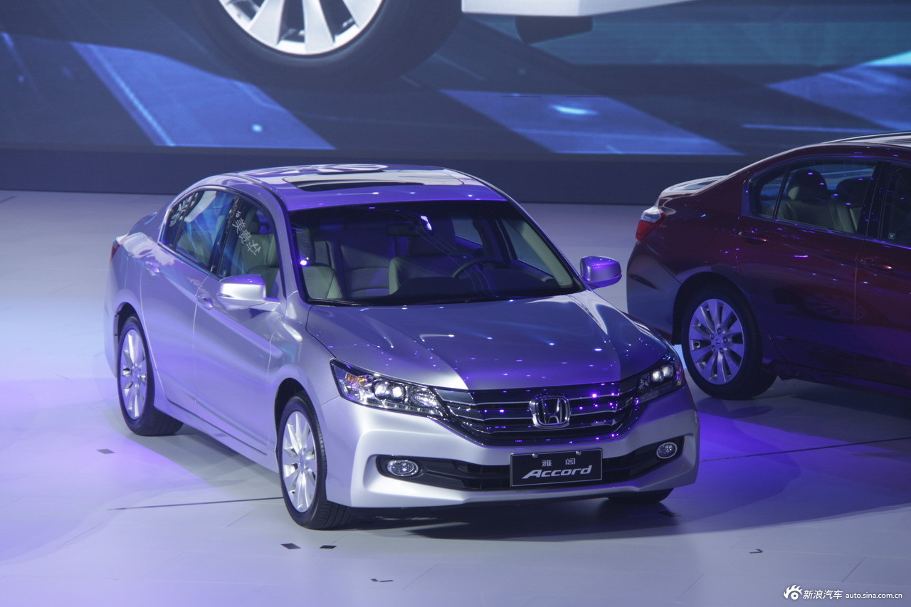 广汽本田第9代雅阁亮相上市现场
