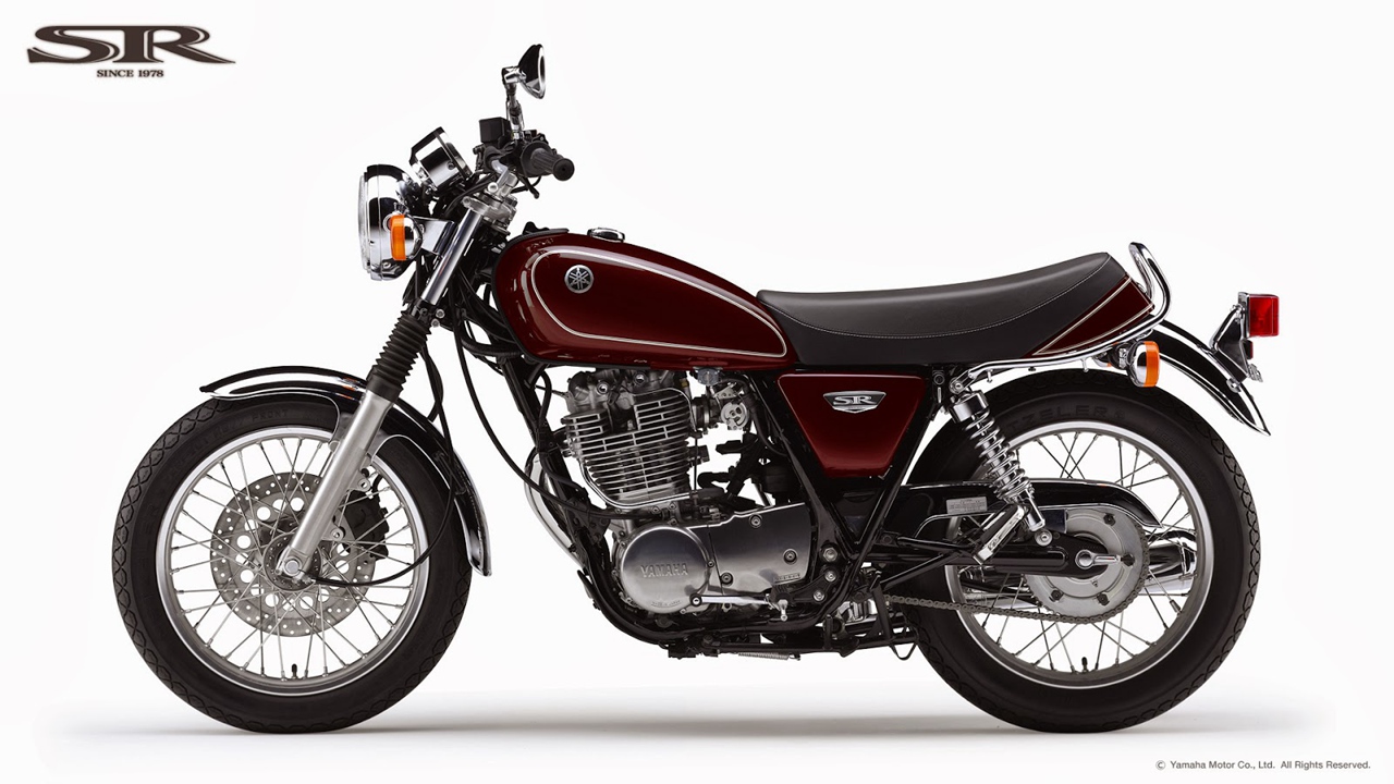 经典复古街车雅马哈sr400高清组图赏