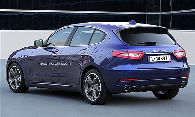 玛莎拉蒂紧凑车假想图