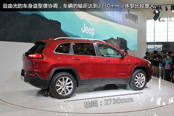 图解jeep自由光
