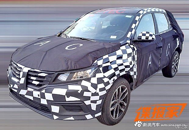 荣威新SUV RX5谍照