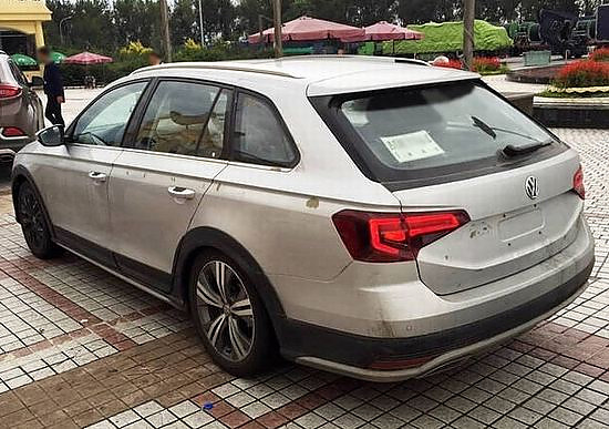 跨界风的大众C-TREK实车曝光