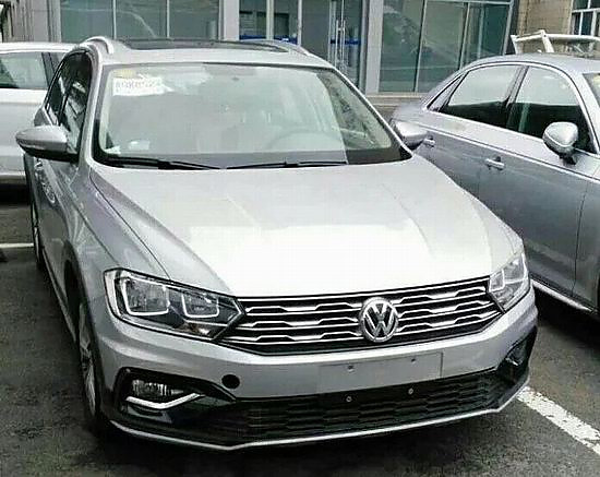 跨界风的大众C-TREK实车曝光