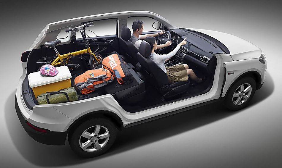 众泰大迈X5七座版官图发布