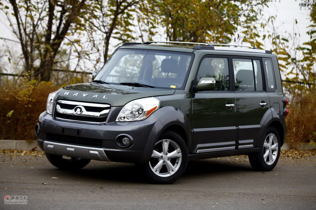 2012款哈弗m2手动两驱外观