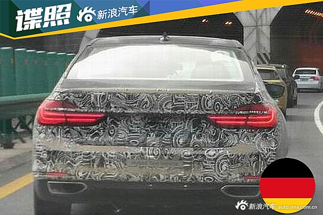 BMW7系edrive插电混动车型国内谍照曝光