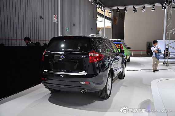 2014成都车展SUV实拍：吉利GX9