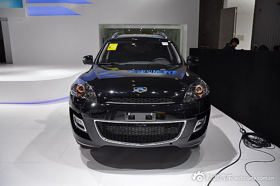 2014成都车展SUV实拍：吉利GX9