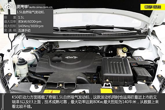 新浪汽车试驾2015款开瑞K50